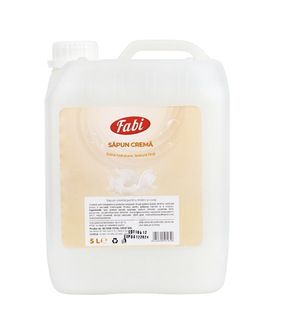 FABI SAPUN LICHID CREMA 5 L CANISTRA